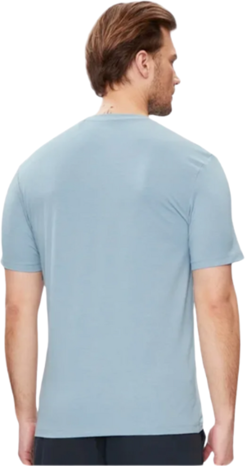 Camiseta Guess Hedley Ss Hombre Azul M