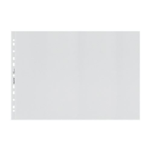 LEITZ 25 Prospekthüllen recycle 4019 DIN A3 quer transparent genarbt 0,10 mm