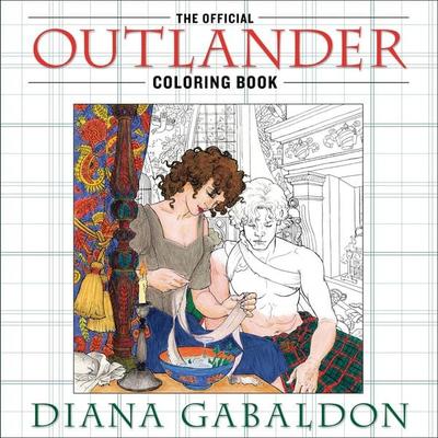 The Official Outlander Coloring Book, Taschenbuch von Diana Gabaldon, Random House N.Y., 978-0-399-17753-8