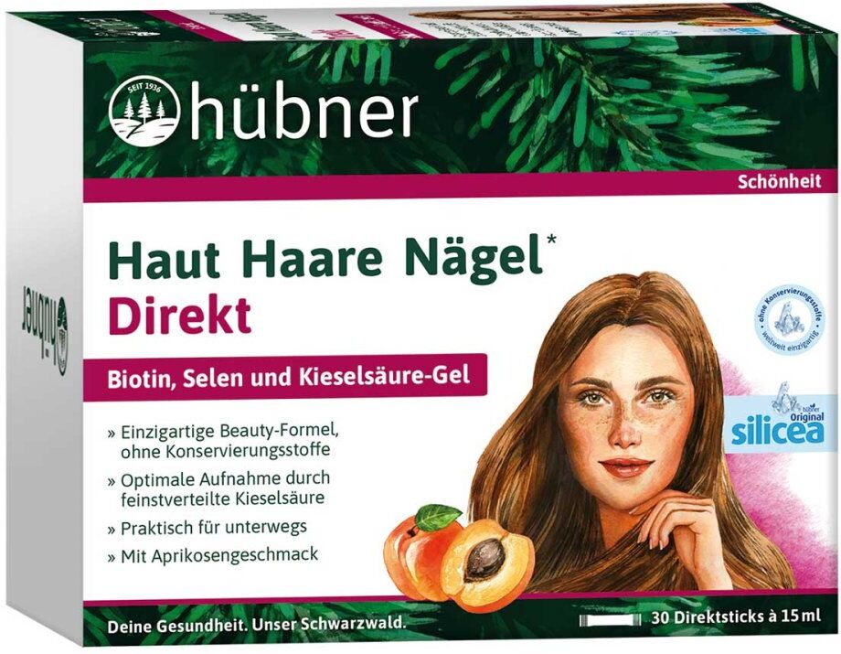 Hübner Naturarzneimittel GmbH Hübner Haut Haare Nägel Direkt Aprikose Flüssig