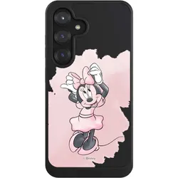 Nivocase Hülle für Samsung Galaxy S25 Handyhülle NIVOcore Case Schwarz Disney Motiv ohne Hintergrund (Samsung Galaxy S25), Smartphone Hülle, Schwarz