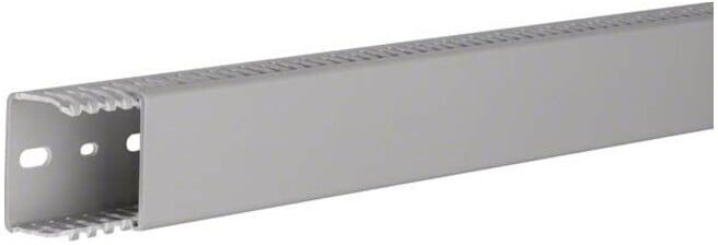 Tehalit Goulotte de câblage avec fond LKG 37050 gris ; hager (0497503)