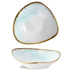 Churchill Homespun Accents Aquamarine Homespun Accents Jasper Grey Schale Dreieck 18.5cm