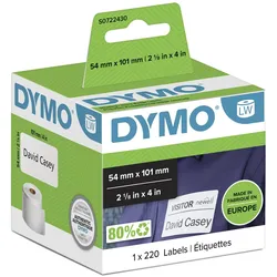 DYMO® Original Etikett für LabelWriter™, Versand - weiss - permanent haftend, 1 x 220 Etiketten