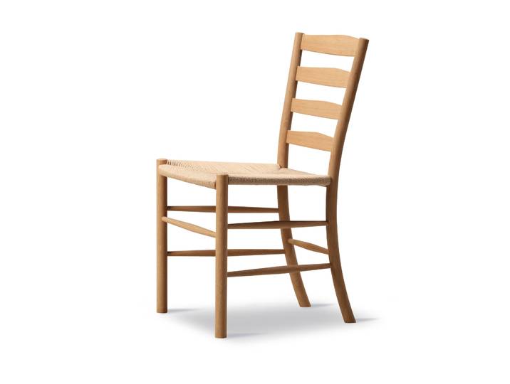 Fredericia Furniture Chaise Klint Tressé naturel-chêne huilé