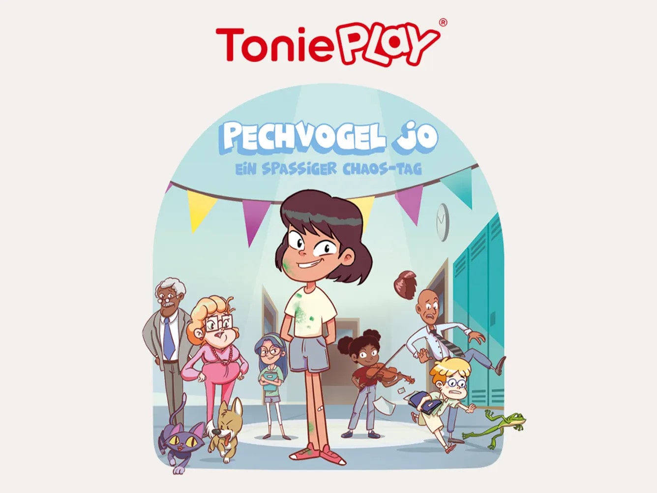 Boxine Tonies Play Spiel für Toniebox 2 Play S - Pechvogel Jo 11002826
