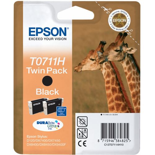 Epson Tinte T0711 C13T07114H10 schwarz