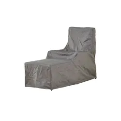 a casa mia Schutzhülle für Liege  Padua , grau , Maße (cm): B: 68 H: 102 T: 148.0