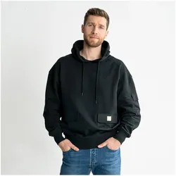 Stier,  Heavy Hoodie Functional Pocket organic cotton M Black (M)