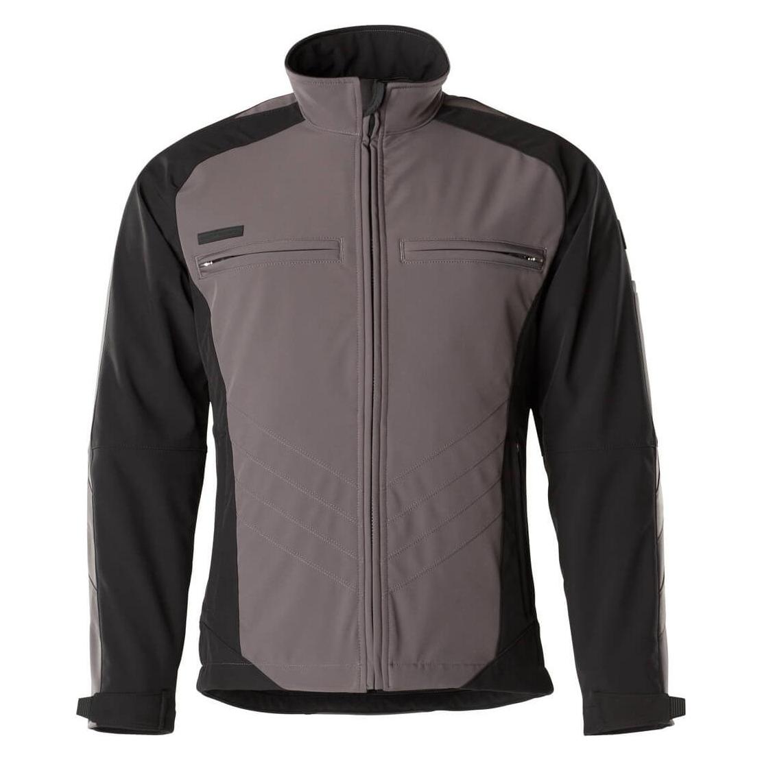 Mascot Herren Softshelljacke DRESDEN dunkelanthrazit, schwarz Grösse M (M) (10002093200699)