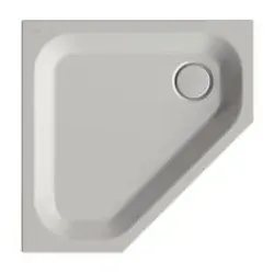 Bette BetteCaro Duschwanne 5319-410 80x80x3,5cm, silver