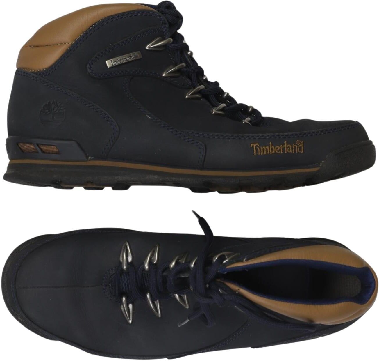 Timberland Herren Stiefel, Marineblau, Gr. EU 42, Leder - Second Hand
