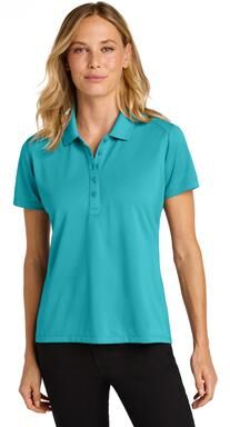 Port Authority LK240 Women's Wearever Performance Pique Polo Shirt in Aquamarine size 4XL   Polyester