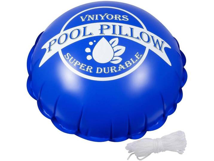 Poolkissen 120 x 120 cm Luftkissen für Poolabdeckung Rund, Blau, Kunststoff, 120x120 cm, Freizeit & Co, Pools & Wasserspaß, Poolzubehör, Poolabdeckung