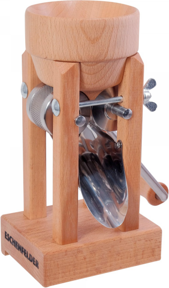 Eschenfelder 1210 en hêtre 150g - Floconneuse manuelle avec des rouleaux en acier inox