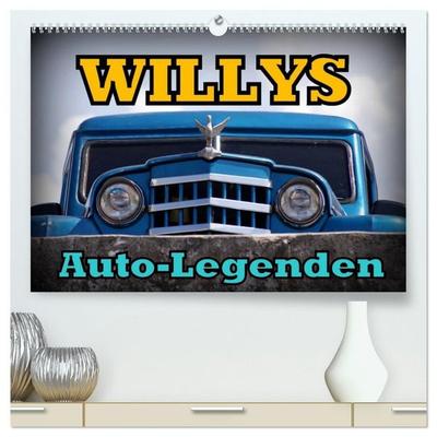 Auto-Legenden: WILLYS (hochwertiger Premium Wandkalender 2027 DIN A2 quer), Kunstdruck in Hochglanz