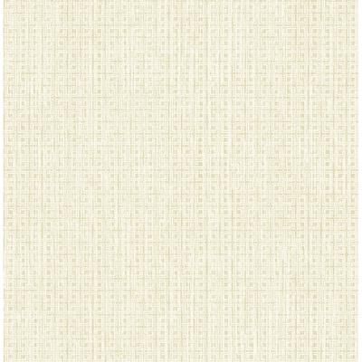 Seabrook Designs Casaba Geo Maze Unpasted Wallpaper