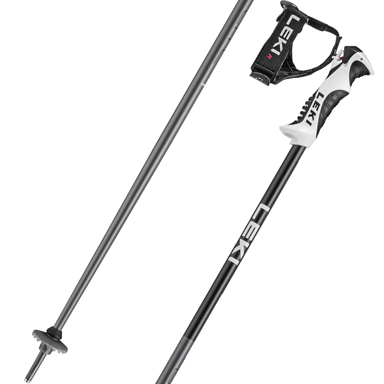 Leki Bold Lite S Junior dark anthracite/black/white - 100 cm