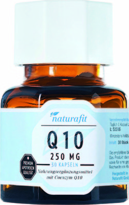 NaturaFit GmbH NATURAFIT Q10 250 mg natürlich Kapseln 10.4 g 12405647