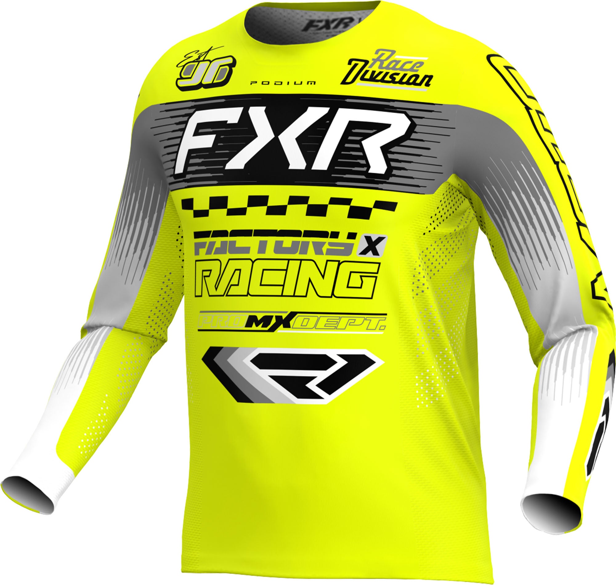 FXR Podium Jugend Motocross Jersey 263314-6510-13