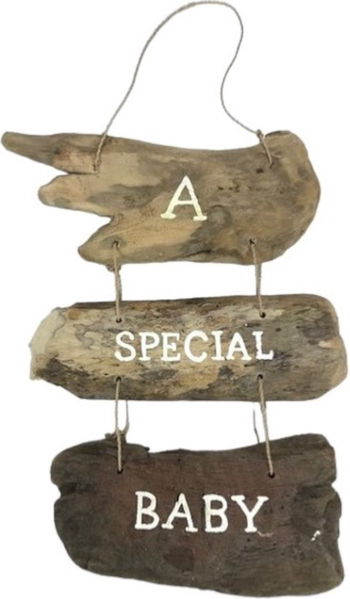 Driftwood hanger A Special Baby voor babybedjes