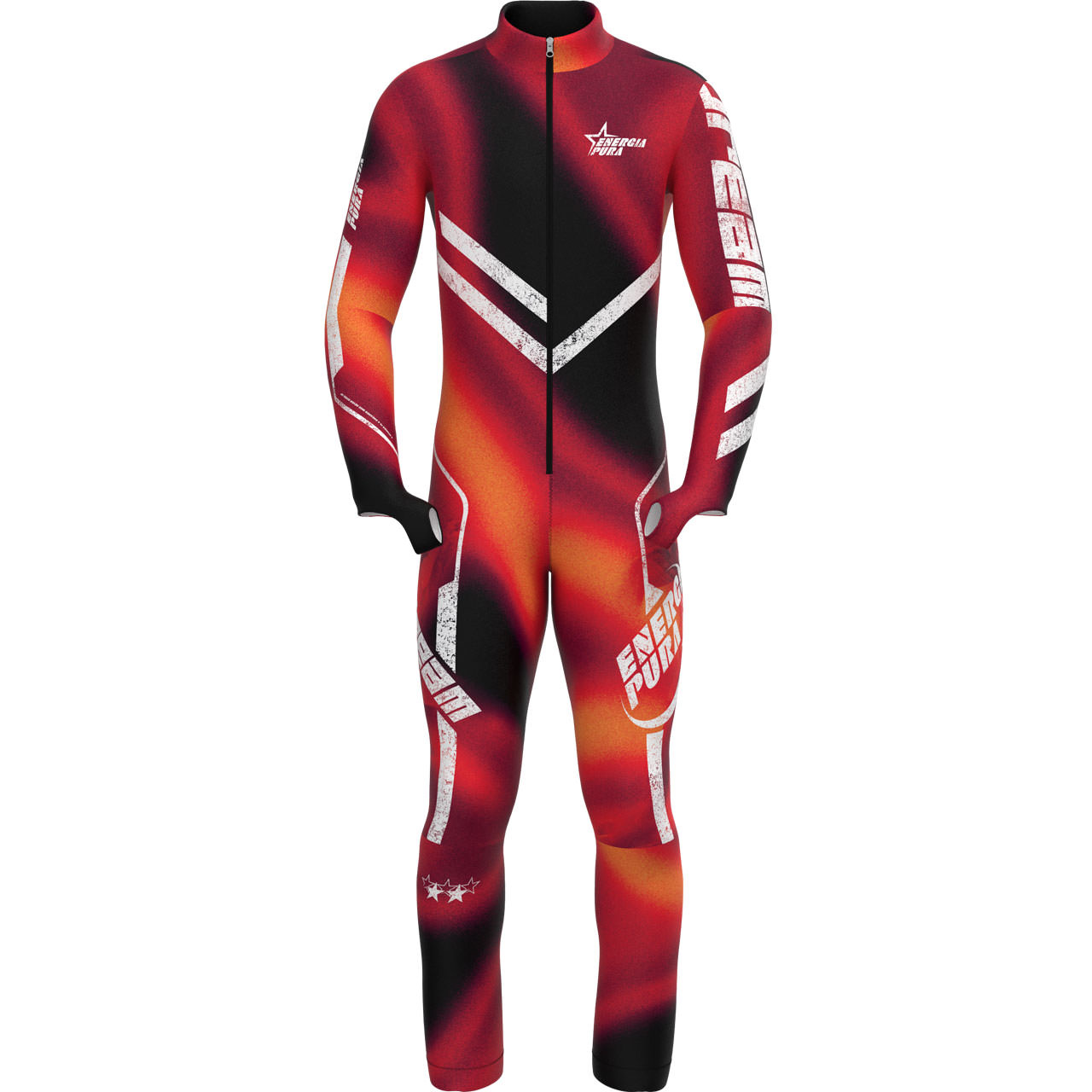 Energiapura Kinder Rennanzug Thermospeed DREAM red - 12 = 152