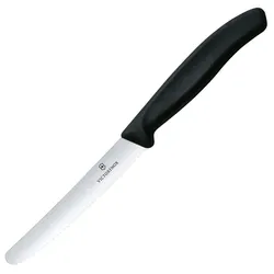 VICTORINOX Gemüsemesser Swiss Classic silber, schwarz