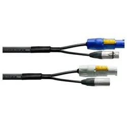 Cordial CPH 3 DMX 1 PWR 1 Hybrid DMX Powerkabel 3m