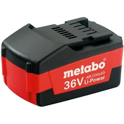 Metabo AIR COOLED Li-Power Akkupack 36 V - 1,5 Ah, Compact, - 625453000
