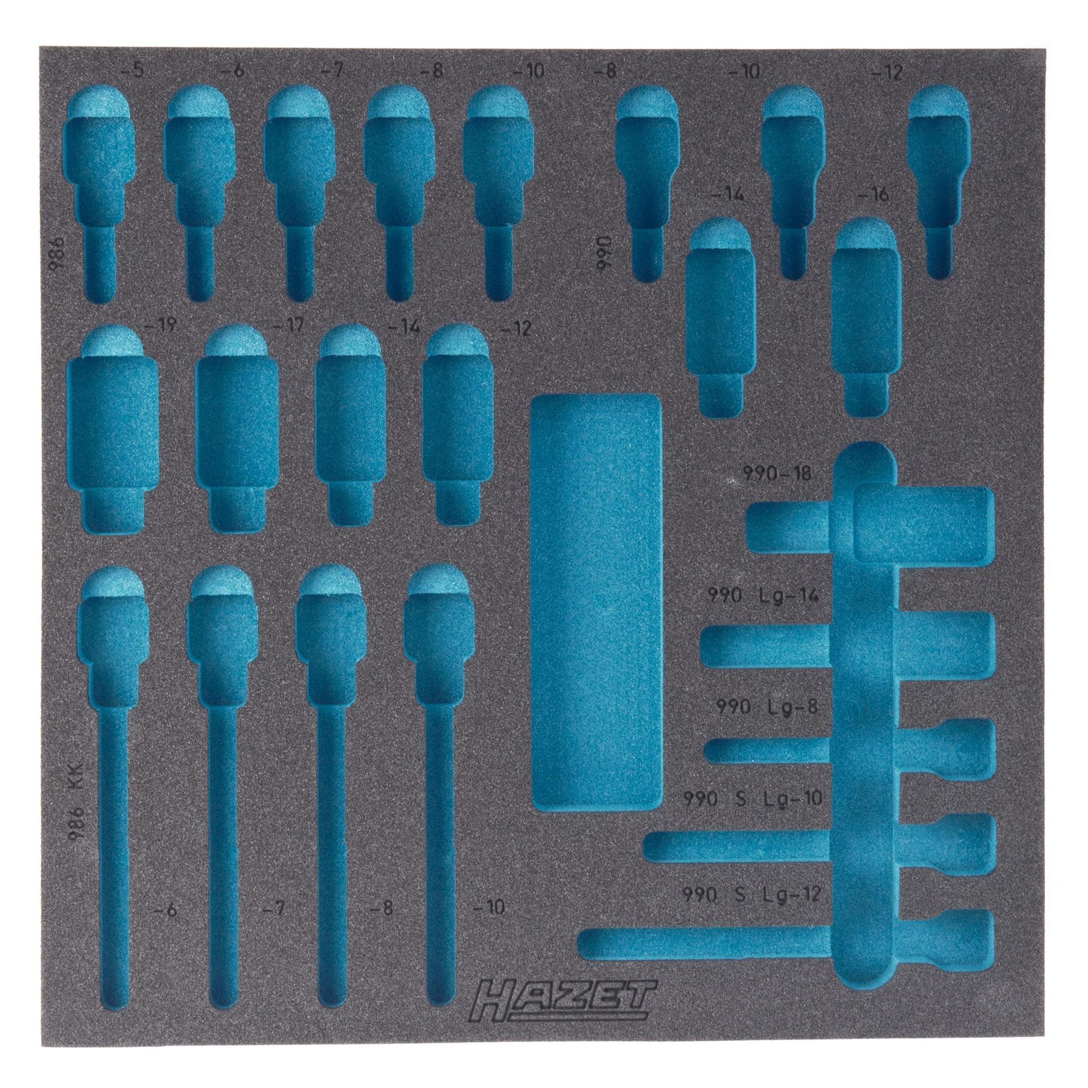 Hazet 2-Komponenten Weichschaum-Einlage 163-119L (163-119L)