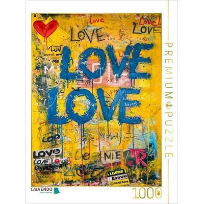 CALVENDO Puzzle Überall ist Liebe | 1000 Teile Lege-Größe 64x48cm Foto-Puzzle für glückliche Stunden, Sonstige von , Calvendo Puzzle