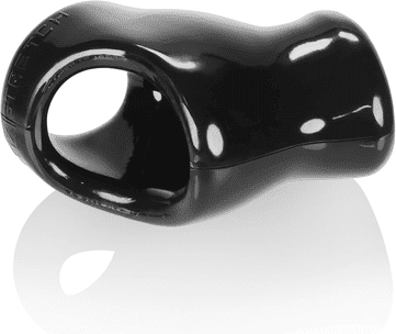 Oxballs Unit-X Stretch - Sporty Sleek Cocksling with Extended Ballstretcher Base - Black