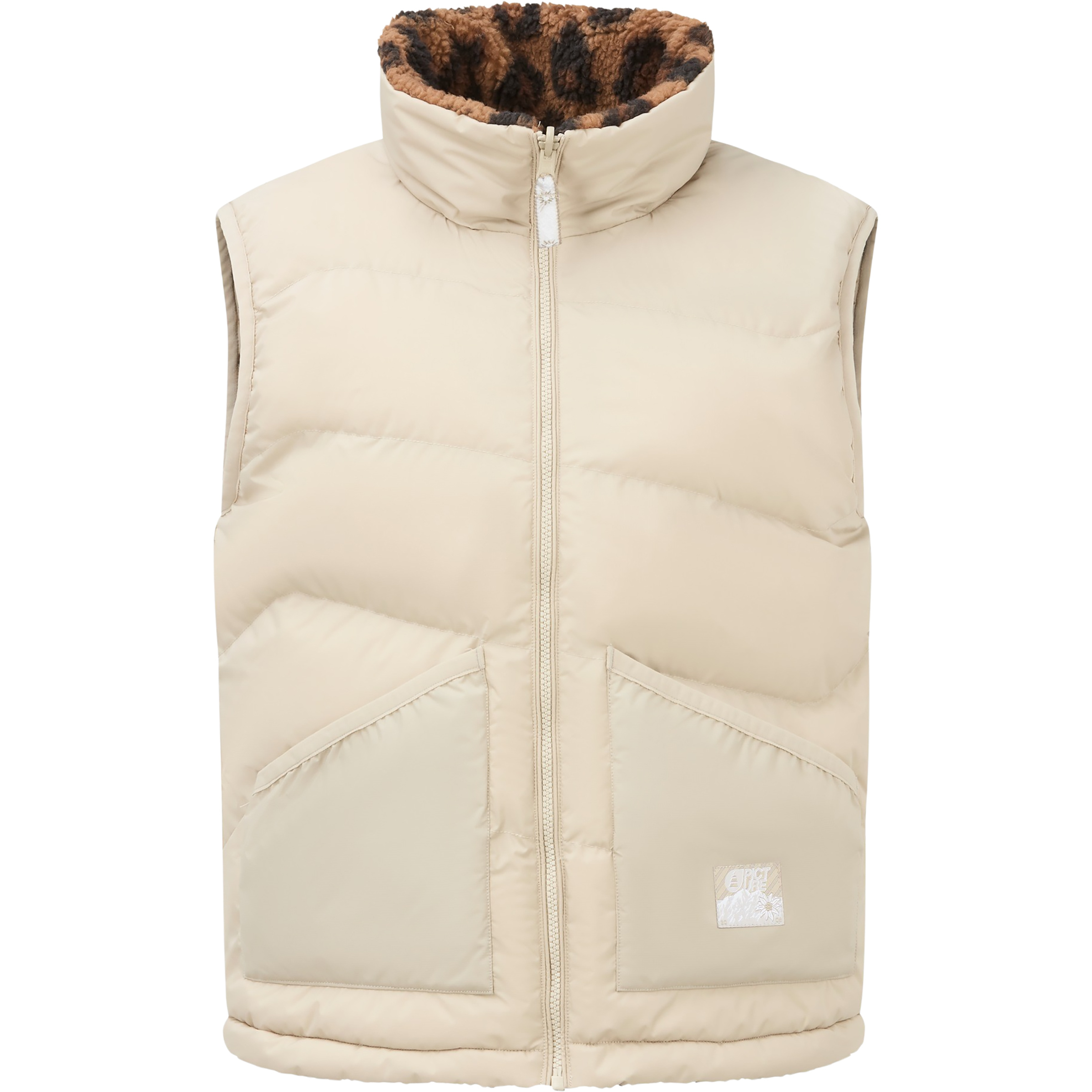 Picture Hylla Rev Weste Damen Kunstfaserwesten beige Größe L Lifestyle Isolierend