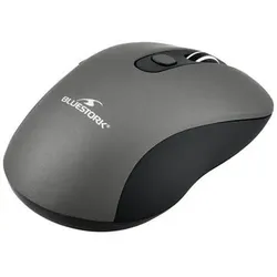 Raton Optico Wireless Bluestork Grau M-Wl-Off60-Gr Beidhändig / 6 Tasten / Metallisch / 800-1600Dpi M-Wl-Off60-Grau