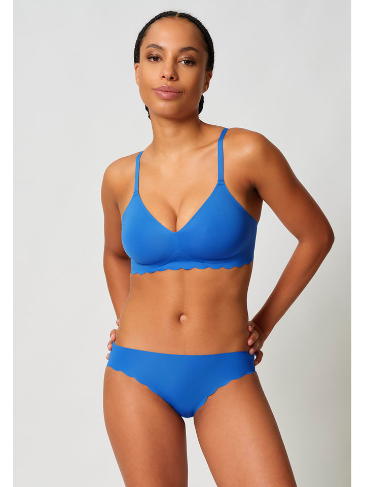 Skiny Bügelloser BH in Blau - 75D