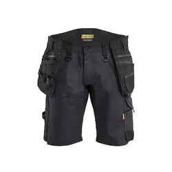 Stretch Shorts "STRIKER" - C44 - schwarz/schwarz