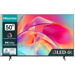 Hisense 50E77KQ (50", QLED, 4K, 2023), TV, Schwarz