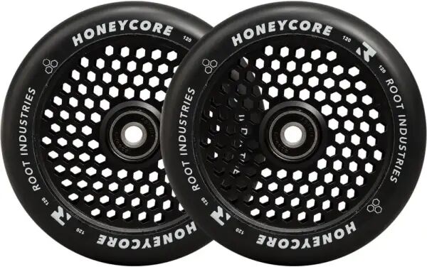 Root Industries Stunt Scooter Rollen Root Honeycore Schwarz 120mm 2 Stk. (120mm - Schwarz)