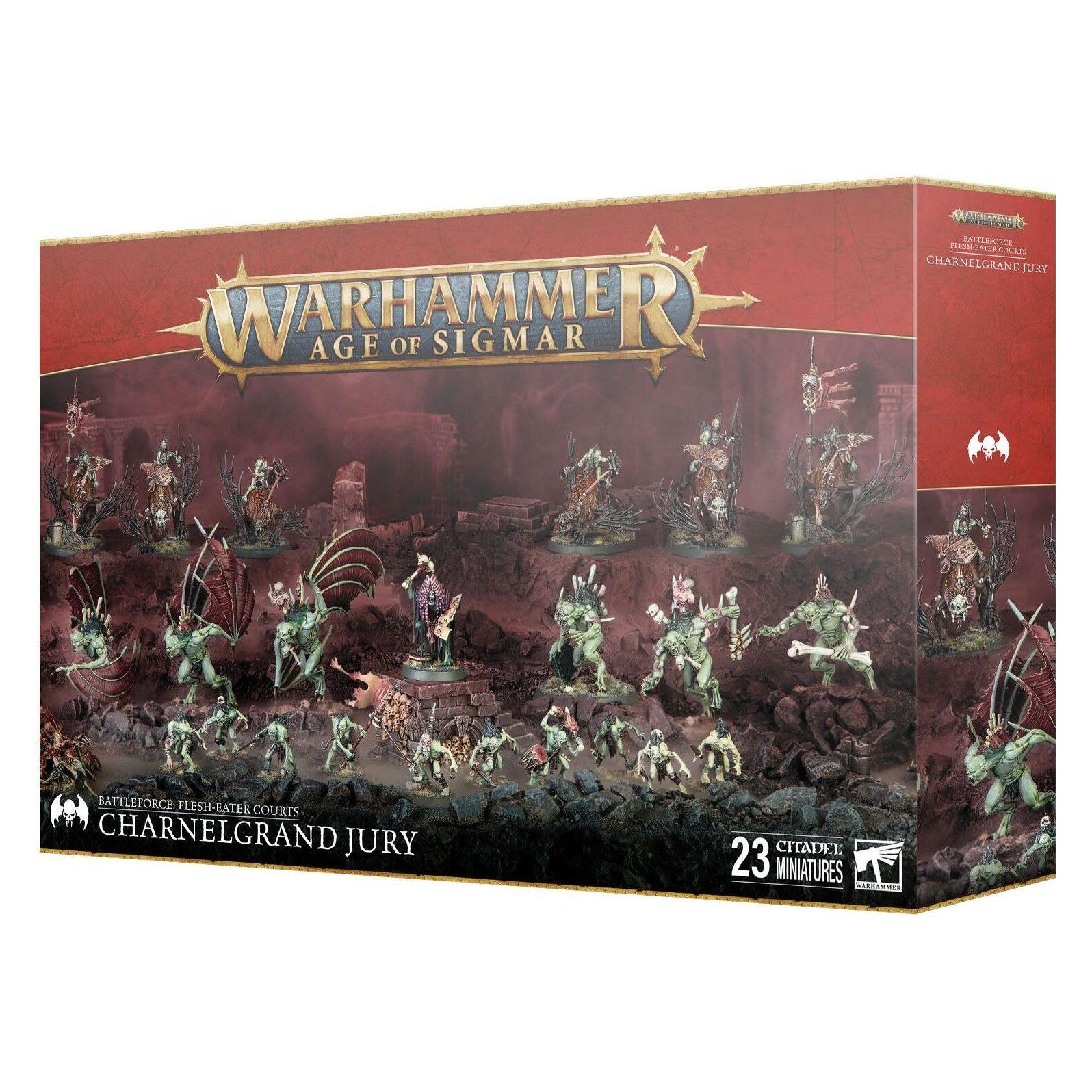 Games Workshop Warhammer AoS - Battleforce Noel 2024 Flesh Eater Courts : Grand Jury du Charnier (Kunststoff) (91-68)