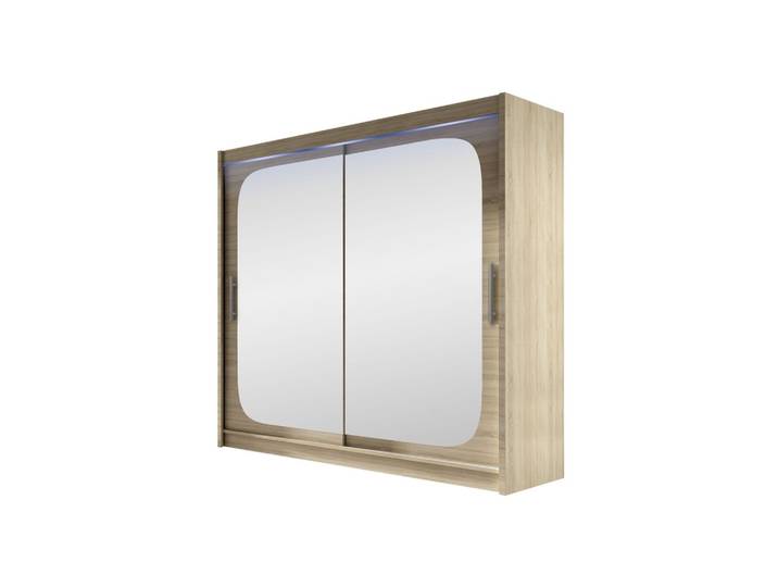 KLEIDERSCHRANK London VIII, mit RGB LED Beleuchtung