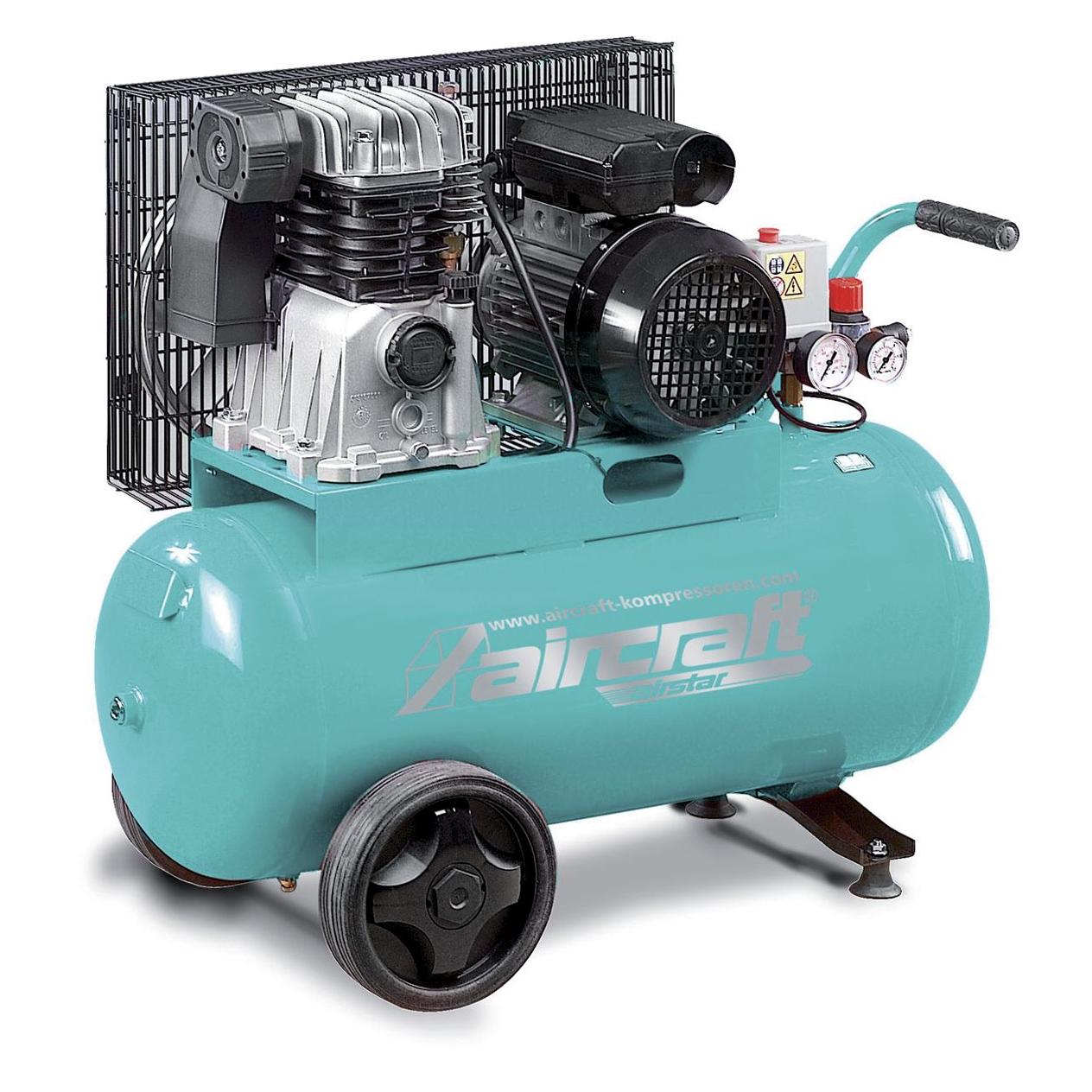 Stürmer - AIRSTAR 403/50 E 400 V - Mobiler Kolbenkompressor mit Riemenantrieb (50 l, 10 Bar) (2009433)