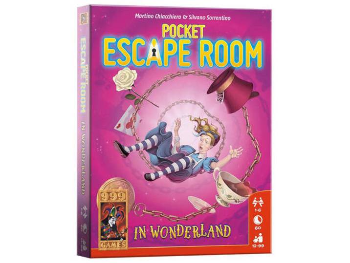 999 Games Pocket Escape Room: In Wonderland