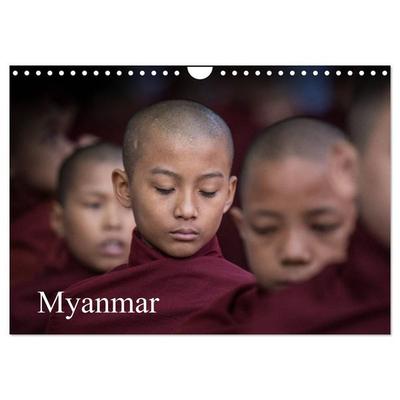 Myanmar 2026 (Wandkalender 2026 DIN A4 quer), CALVENDO Monatskalender