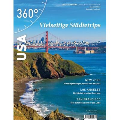 360° USA Special Städtetrips, Geheftet von , 360° medien, 978-3-96855-584-3