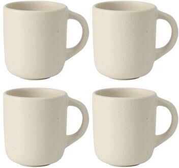 Bloomhouse Corcisa Clay 4 Piece 18oz Mug Set