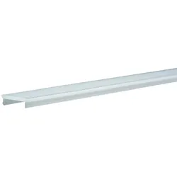 Rutec Projekt Abdeckung für Unterputz-Profil UP18/12 / TUP18/18 / TKP18/18, opal, Polycarbonat (PC), 200cm RUP-PFD052