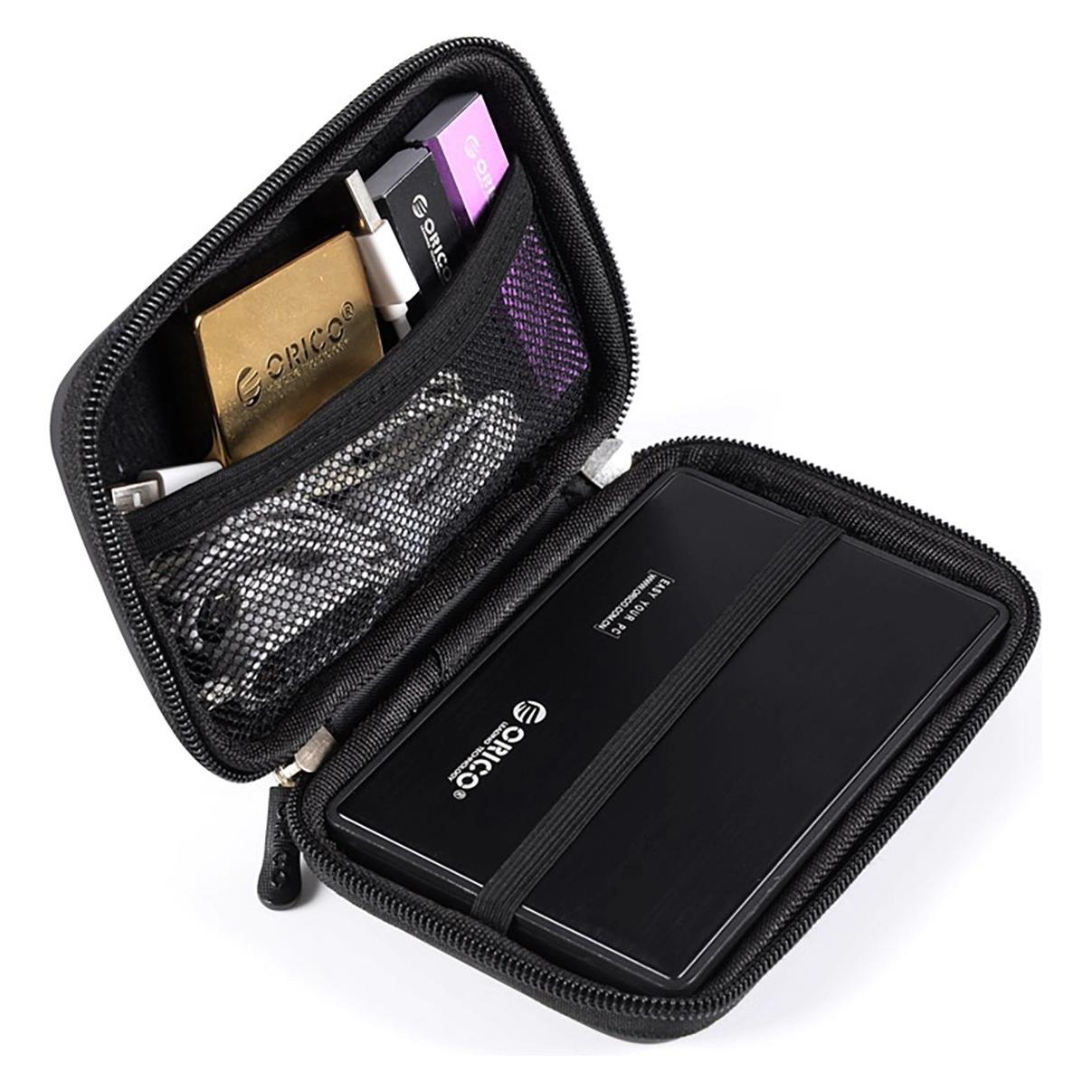 Orico Car accessories PHL-25 protective case for a 2.5" portable drive - black (ORICO-PHL-25-BK-EP-HU)