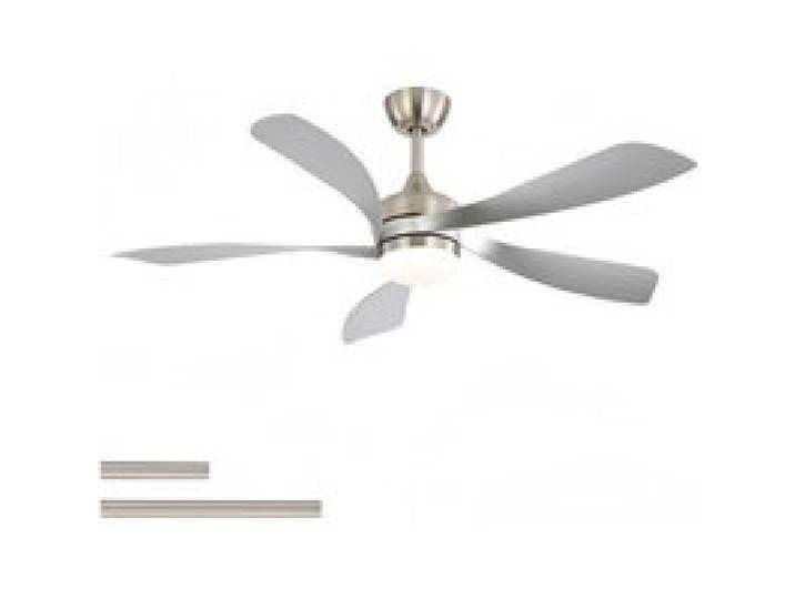 Ventilateur de plafond à LED ventilateur intelligent 52 pouces fonction mémoire 5 pales 3 températures de couleur élégant