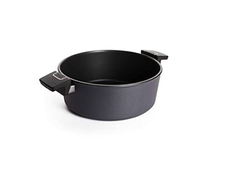 Woll – Diamond Lite Kasserolle Ø 28 cm, 4,5 Liter mit 2 Seitengriffen – Antihafttopf aus Aluminiumguss, backofenfest, geeignet für Ceran, Gas, Elektro & Halogen – Kasserolle – Kochtopf