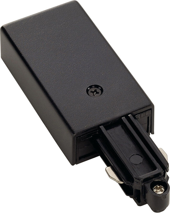 Slv Einspeiser Für 1-Phasen Hv-Stromschiene, Schwarz, Erde Rechts - 1 Phasen Stromschienen 230v